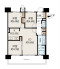 3LDK、価格5680万円、専有面積60.31m2、バルコニー面積12.58m2