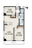 2LDK、価格3998万円、専有面積50.6m2、バルコニー面積6.05m2 約13.2帖のLDKを中心に、約5.6帖・約4.5帖の洋室を配置した使いやすい2LDKプラン。全居室に収納を備え、生活動線にも配慮された間取りで、ご家族はもちろん、お二人暮らしにもおすすめです。