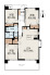 3LDK、価格5290万円、専有面積80m2、バルコニー面積11.8m2 南向きのLDKを中心に、各洋室には収納を確保。ウォークインクローゼットやファミリークロークなど収納も充実しています。家族それぞれの居室を確保しやすく、快適に暮らせる間取りです。