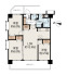 3LDK、価格3790万円、専有面積63.18m2、バルコニー面積10.92m2 角部屋ならではの開放感が魅力の3LDK。各洋室に収納を備え、居住空間をすっきり使えます。2面バルコニーで採光や通風にも配慮された間取り。水回りがまとまり、家事動線にも配慮された使いやすい住まいです。
